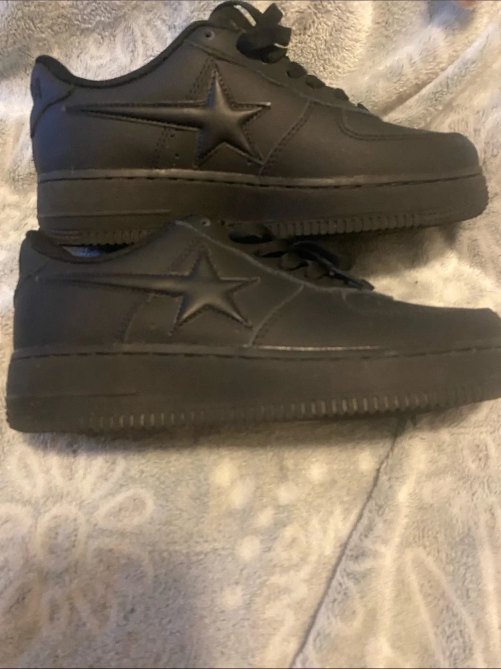 Kenneth Cole Black Kids' Lace-Up Sneakers